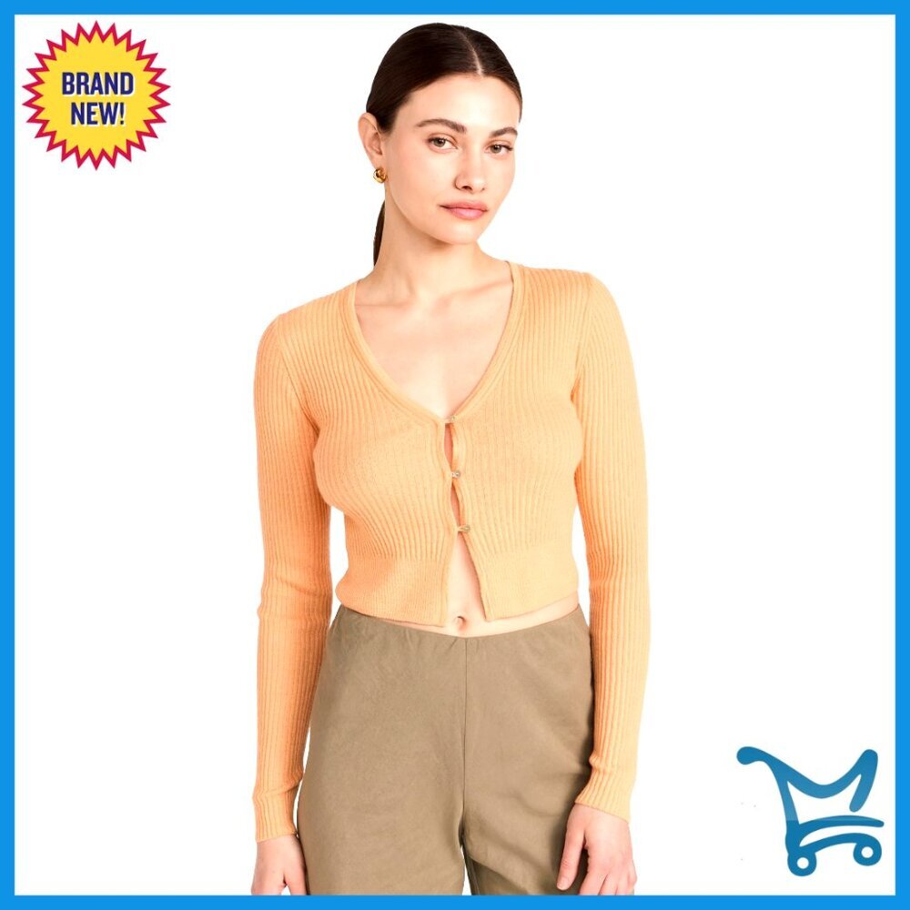 Shrunken Button Cardigan, Cashmere Silk Blend, Cropped Fit, Hand Wash